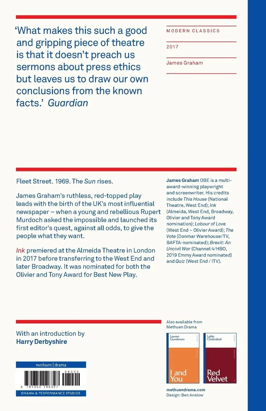 Rückseite: 9781350146327 | Ink | James Graham | Taschenbuch | Kartoniert / Broschiert | Englisch