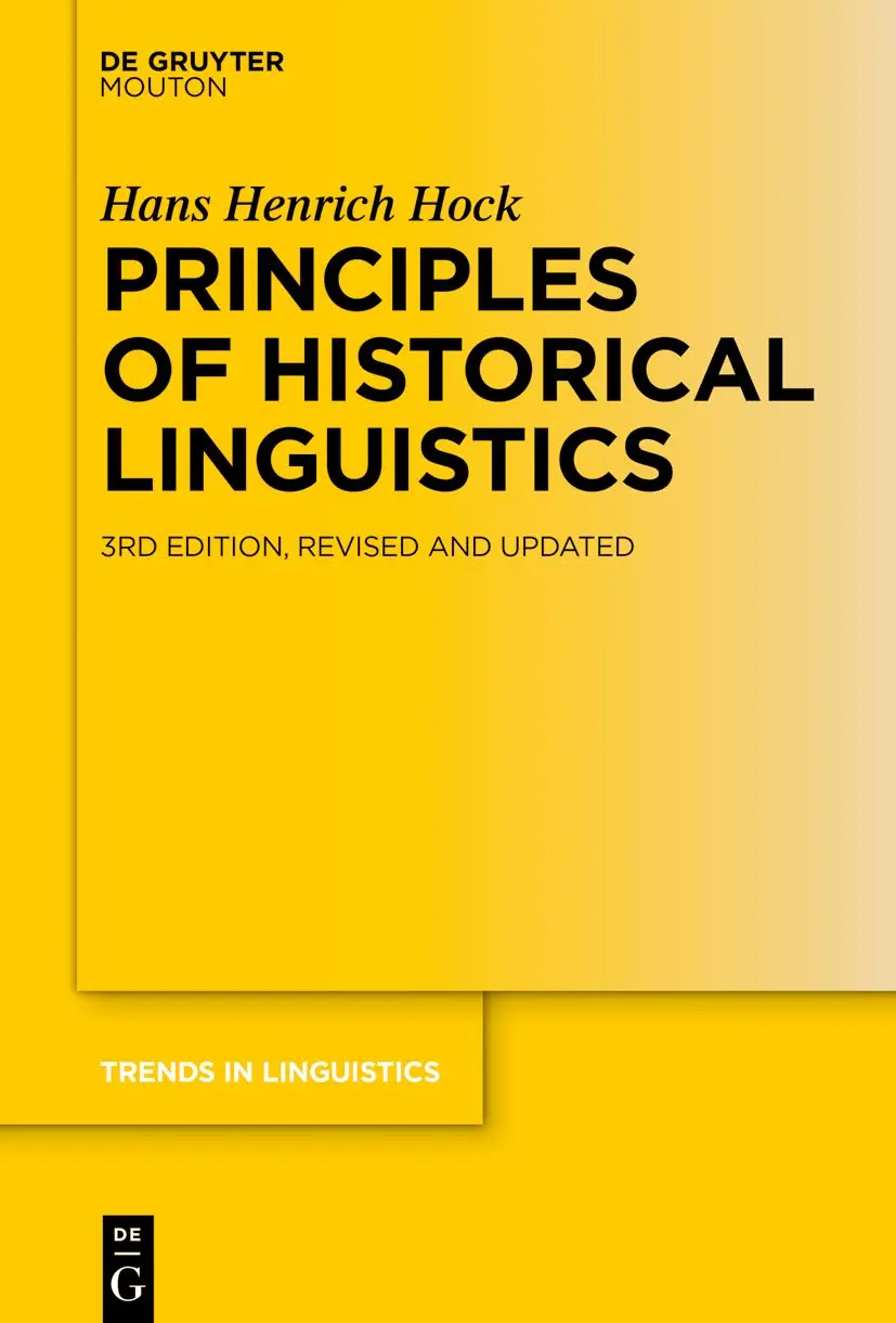 Cover: 9783110746327 | Principles of Historical Linguistics | Hans Henrich Hock | Buch | 2021