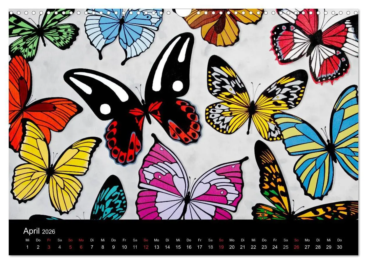 Bild: 9783516056327 | Humorvolle PopArt - Kunstkalender von Claudia Elsner (Wandkalender...
