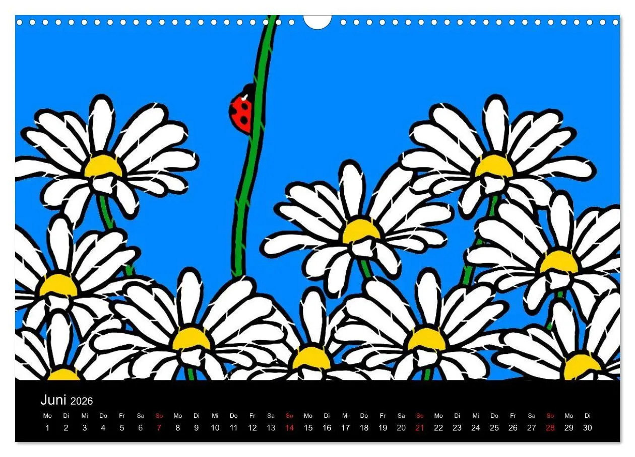 Bild: 9783516056327 | Humorvolle PopArt - Kunstkalender von Claudia Elsner (Wandkalender...