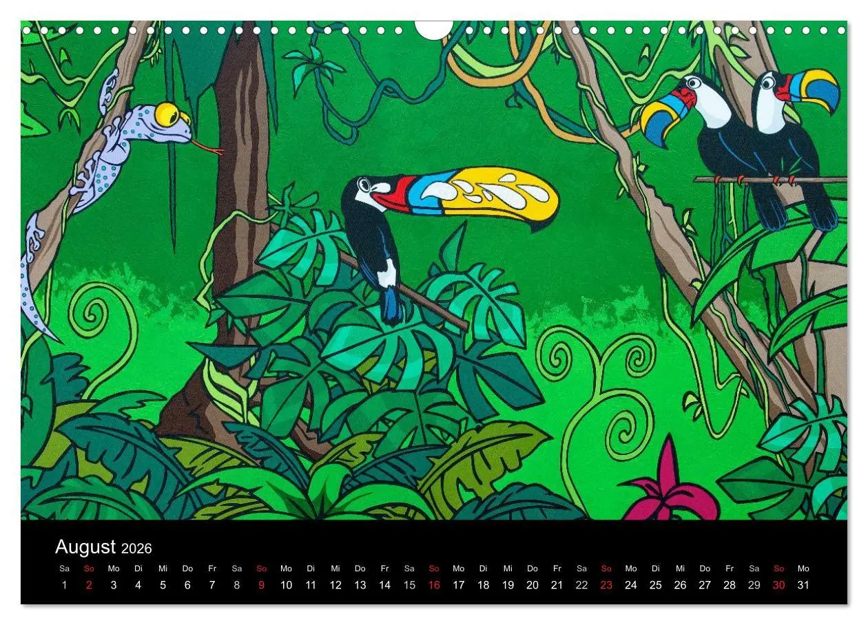 Bild: 9783516056327 | Humorvolle PopArt - Kunstkalender von Claudia Elsner (Wandkalender...
