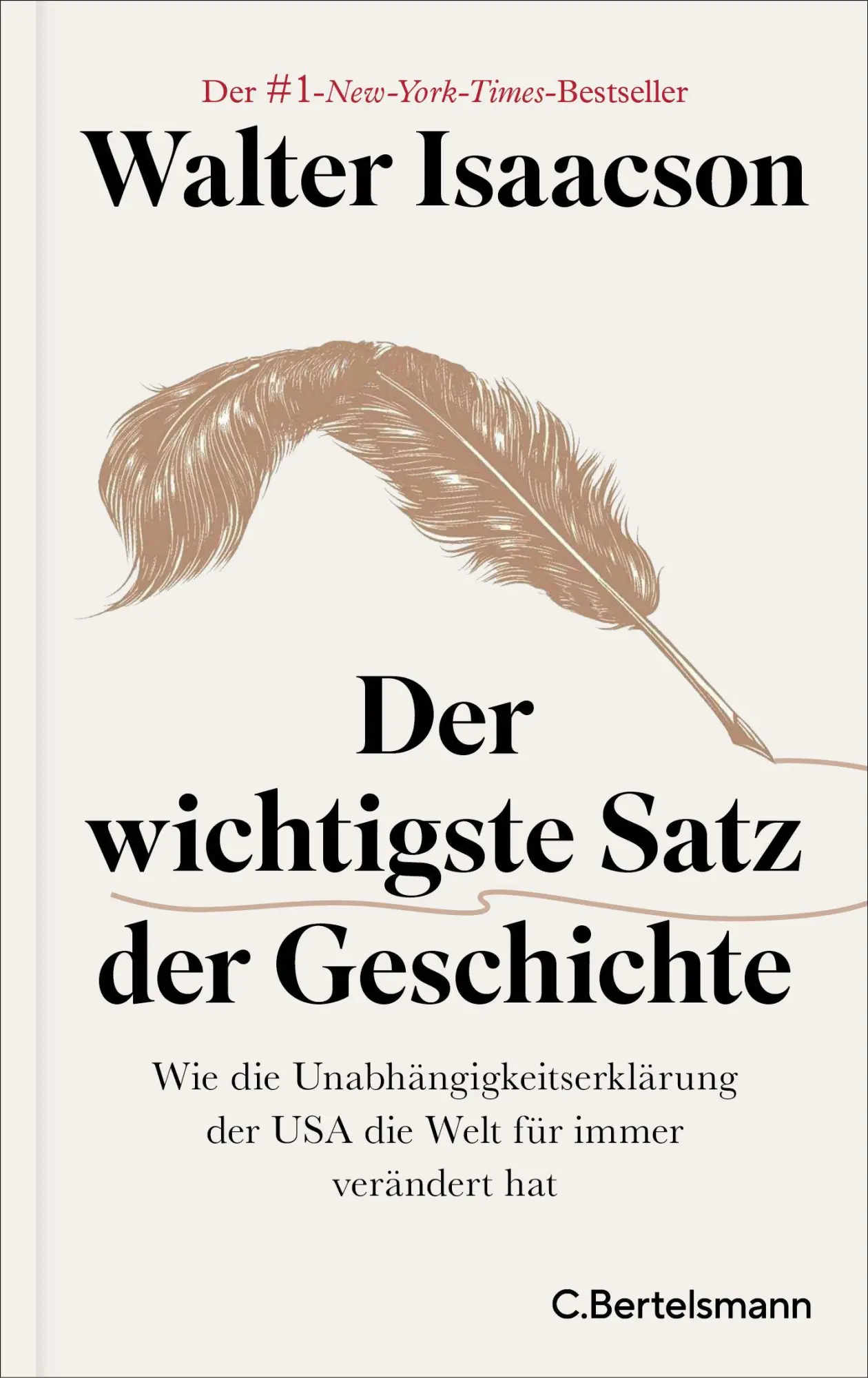 Cover: 9783570106327 | Der wichtigste Satz der Geschichte | Walter Isaacson | Buch | 96 S.