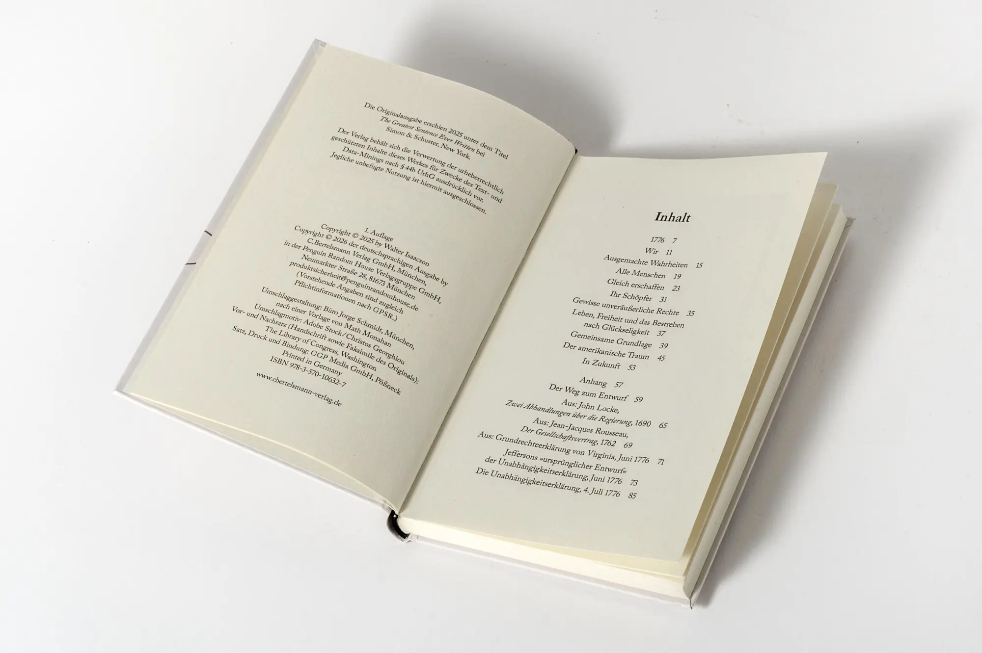 Bild: 9783570106327 | Der wichtigste Satz der Geschichte | Walter Isaacson | Buch | 96 S.
