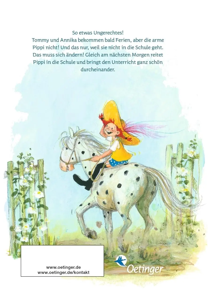 Rückseite: 9783751206327 | Pippi geht in die Schule | Mini-Ausgabe für die Schultüte | Lindgren