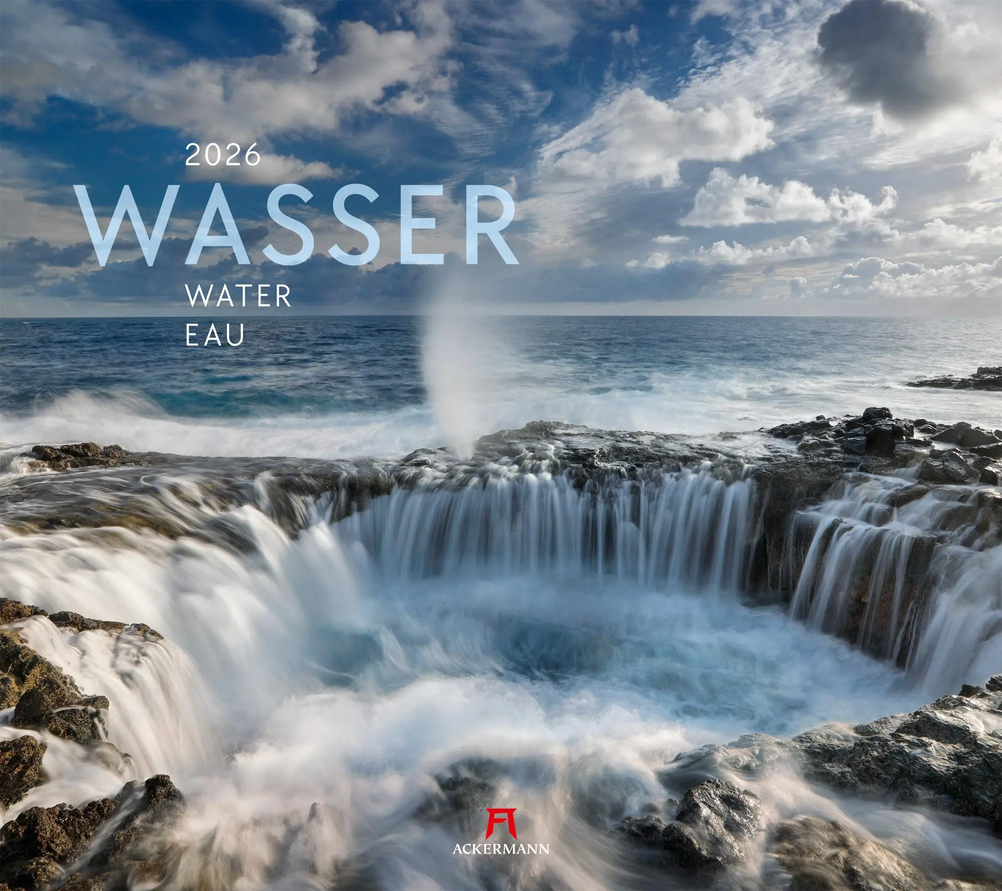 Cover: 9783838426327 | Wasser Kalender 2026 | Ackermann Kunstverlag GmbH | Kalender | 14 S.