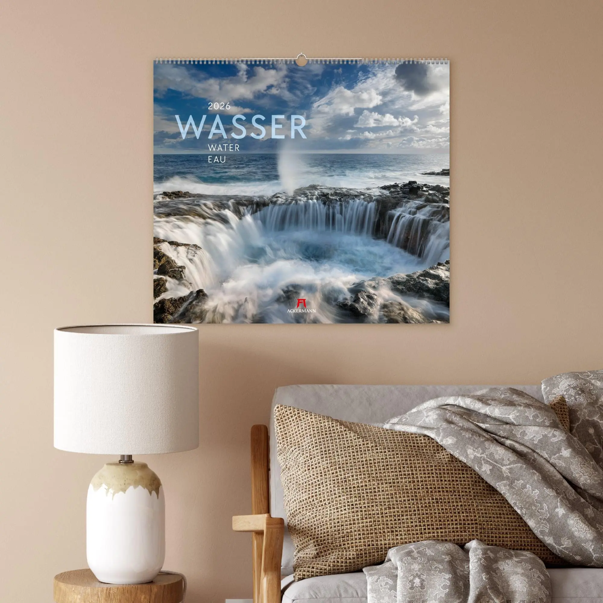 Bild: 9783838426327 | Wasser Kalender 2026 | Ackermann Kunstverlag GmbH | Kalender | 14 S.