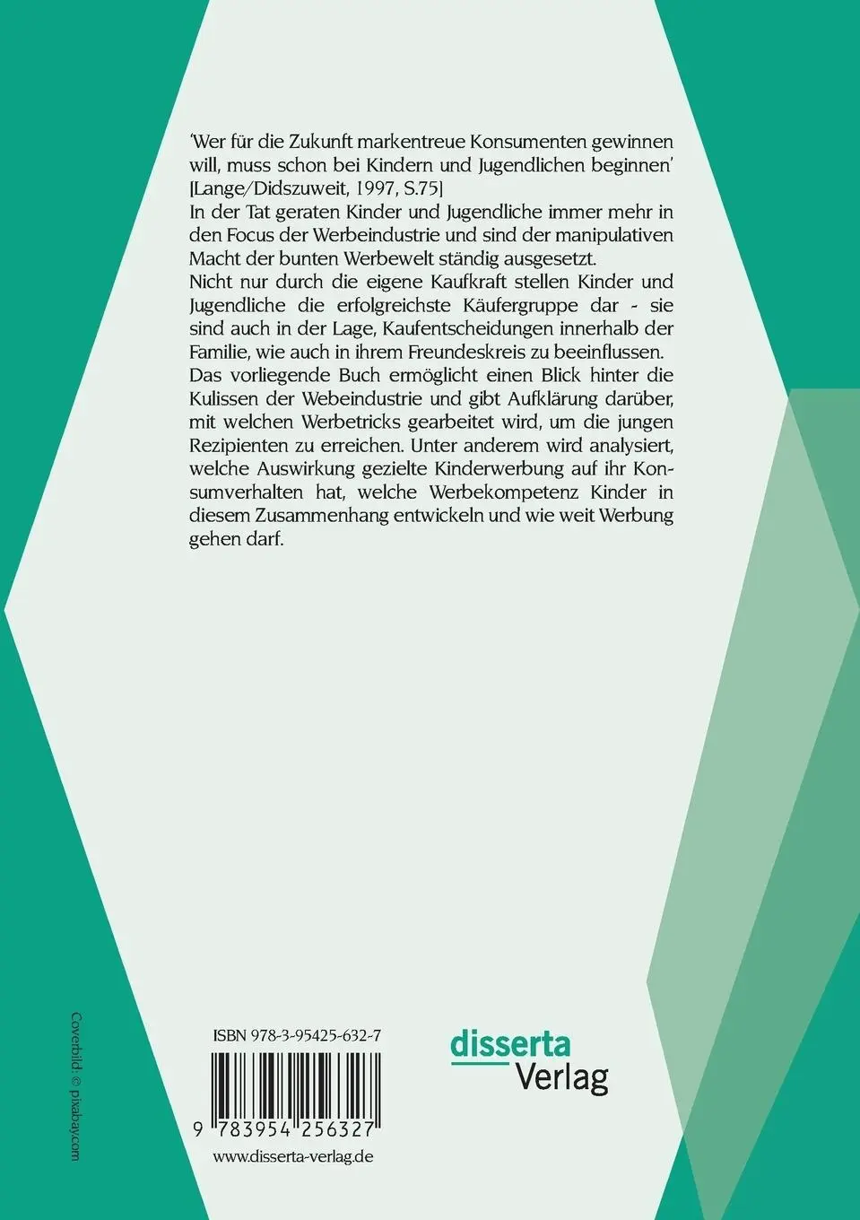 Rückseite: 9783954256327 | Strategien der Kinderwerbung | Gülcin Naz Bayraktar | Taschenbuch