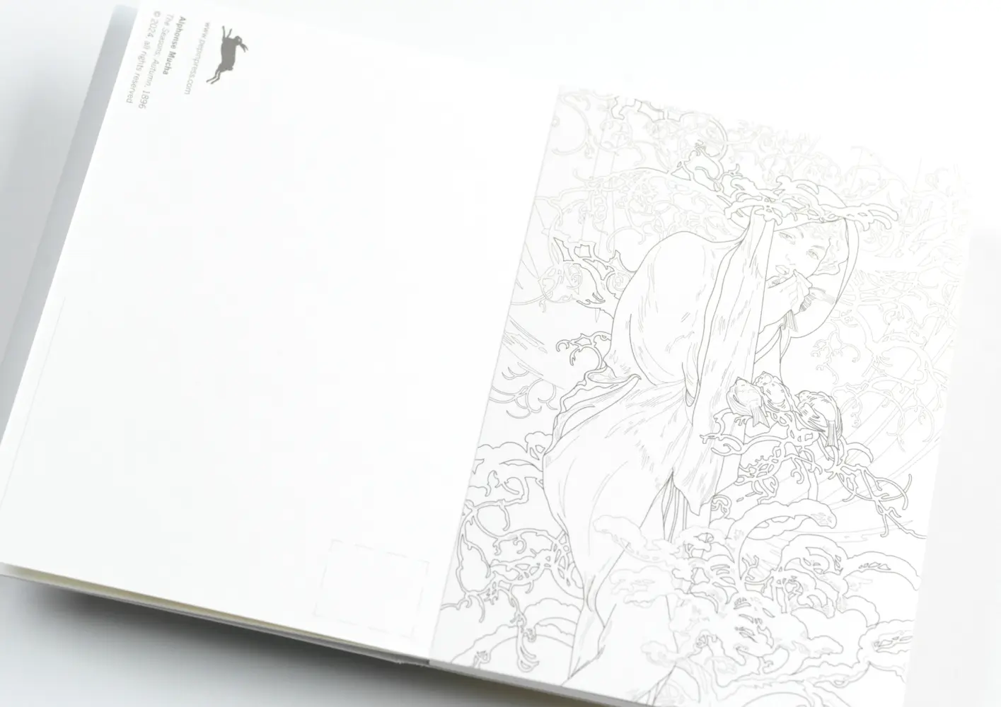 Bild: 9789460096327 | Alphonse Mucha | Watercolour Postcard Book / Postkarten - Malbuch