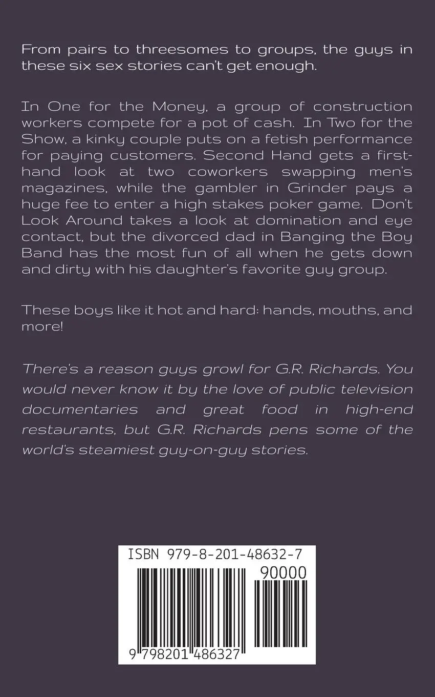 Rückseite: 9798201486327 | Banging the Boy Band | G. R. Richards | Taschenbuch | Englisch | 2022