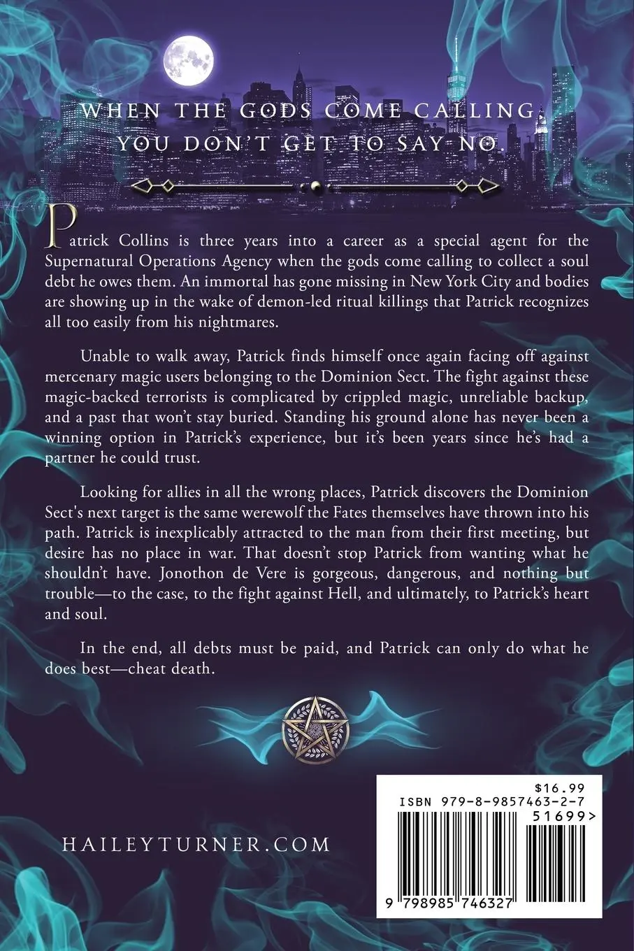 Rückseite: 9798985746327 | A Ferry of Bones &amp; Gold | Hailey Turner | Taschenbuch | Soulbound