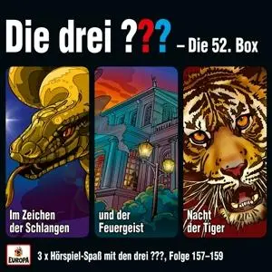 Cover: 196588846427 | Die drei ??? Box 52. (Folgen 157 - 159) | Die drei ??? | Audio-CD Cover: 196588846427 | Die drei ??? Box 52. (Folgen 157 - 159) | Die drei ??? | Audio-CD