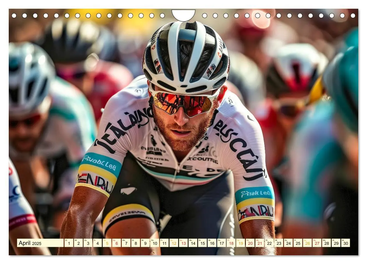 Bild: 9783383776427 | Radrennen - tolle Momente (Wandkalender 2025 DIN A4 quer), CALVENDO...