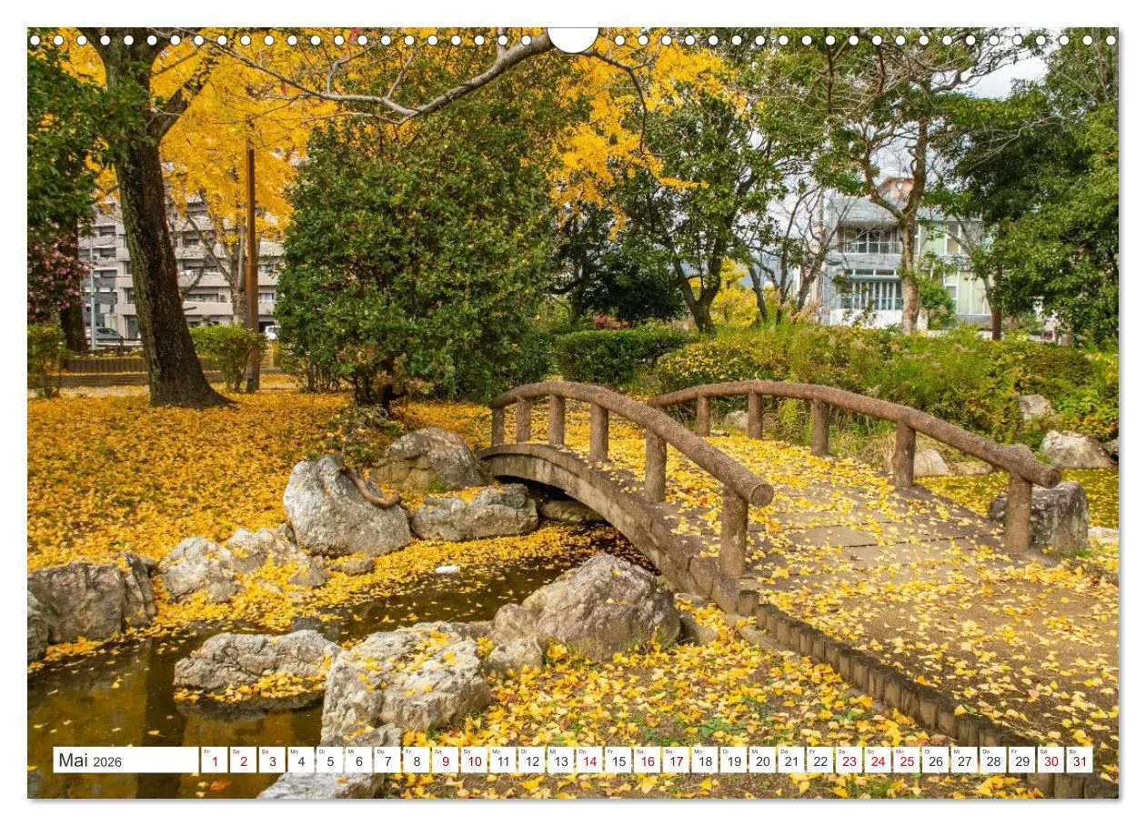 Bild: 9783457406427 | Herbst in Japan (Wandkalender 2026 DIN A3 quer), CALVENDO...