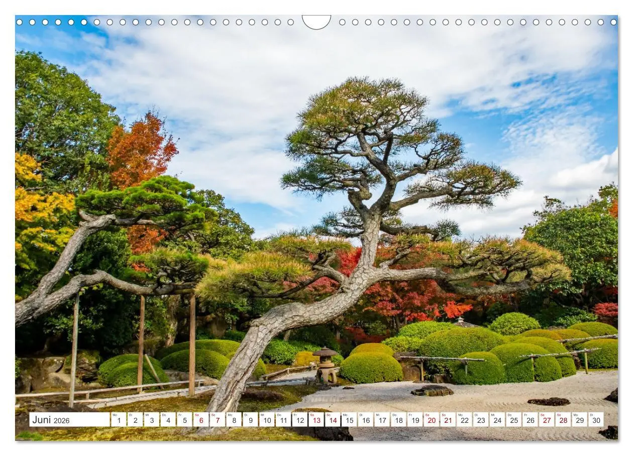 Bild: 9783457406427 | Herbst in Japan (Wandkalender 2026 DIN A3 quer), CALVENDO...
