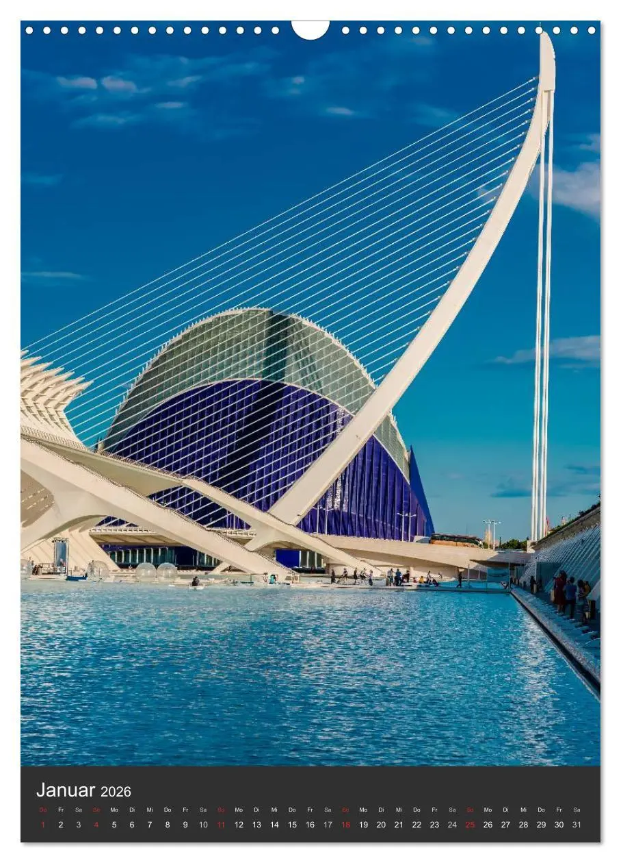 Bild: 9783516426427 | Valencia entdecken (Wandkalender 2026 DIN A3 hoch), CALVENDO...