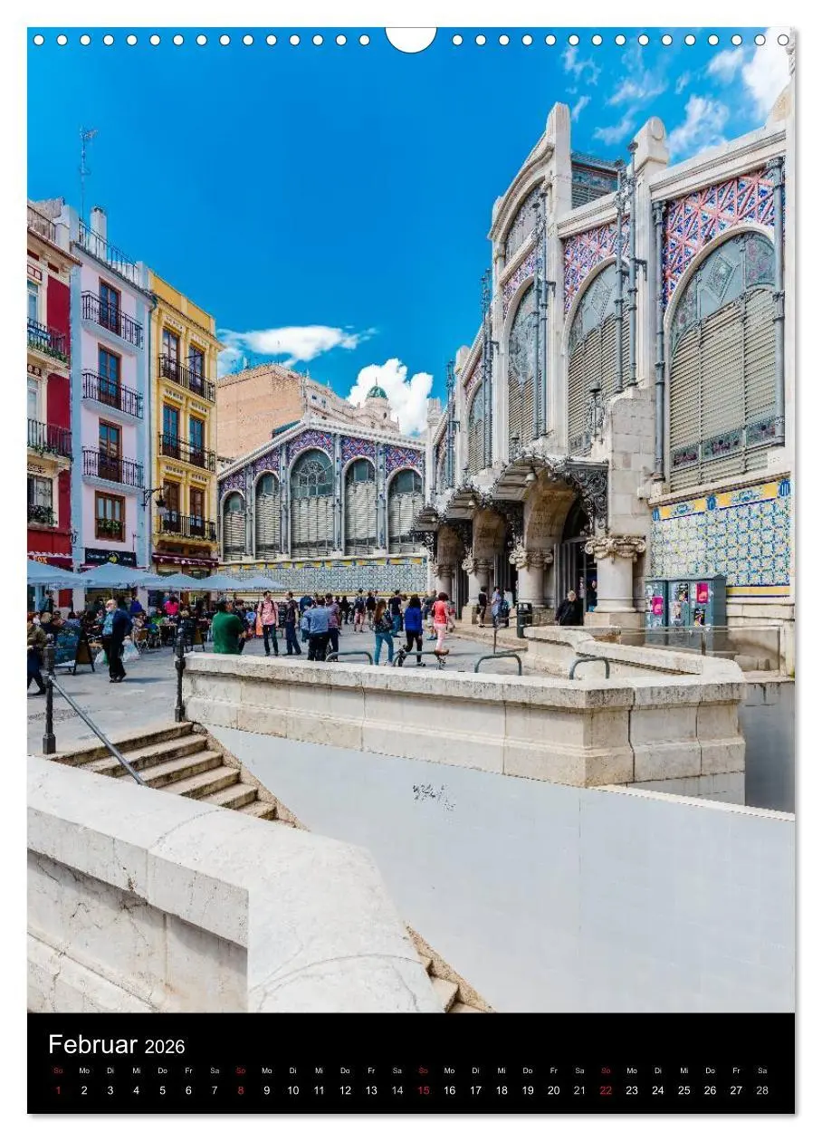 Bild: 9783516426427 | Valencia entdecken (Wandkalender 2026 DIN A3 hoch), CALVENDO...