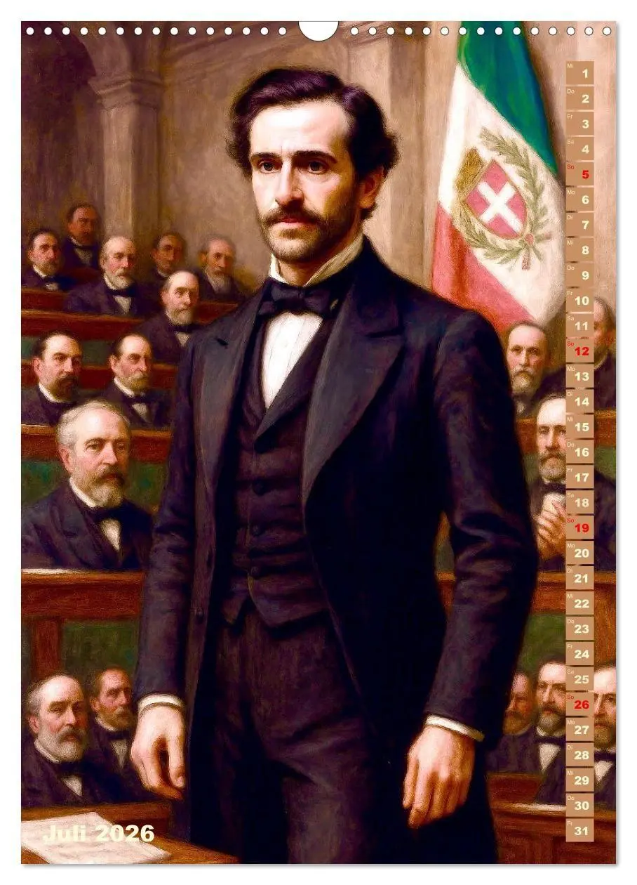 Bild: 9783516666427 | Giuseppe Verdi (Wandkalender 2026 DIN A3 hoch), CALVENDO...