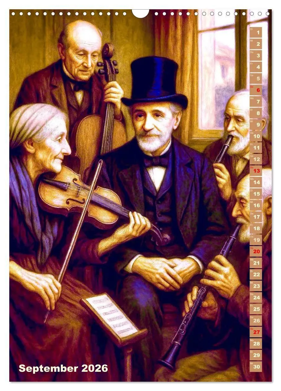 Bild: 9783516666427 | Giuseppe Verdi (Wandkalender 2026 DIN A3 hoch), CALVENDO...