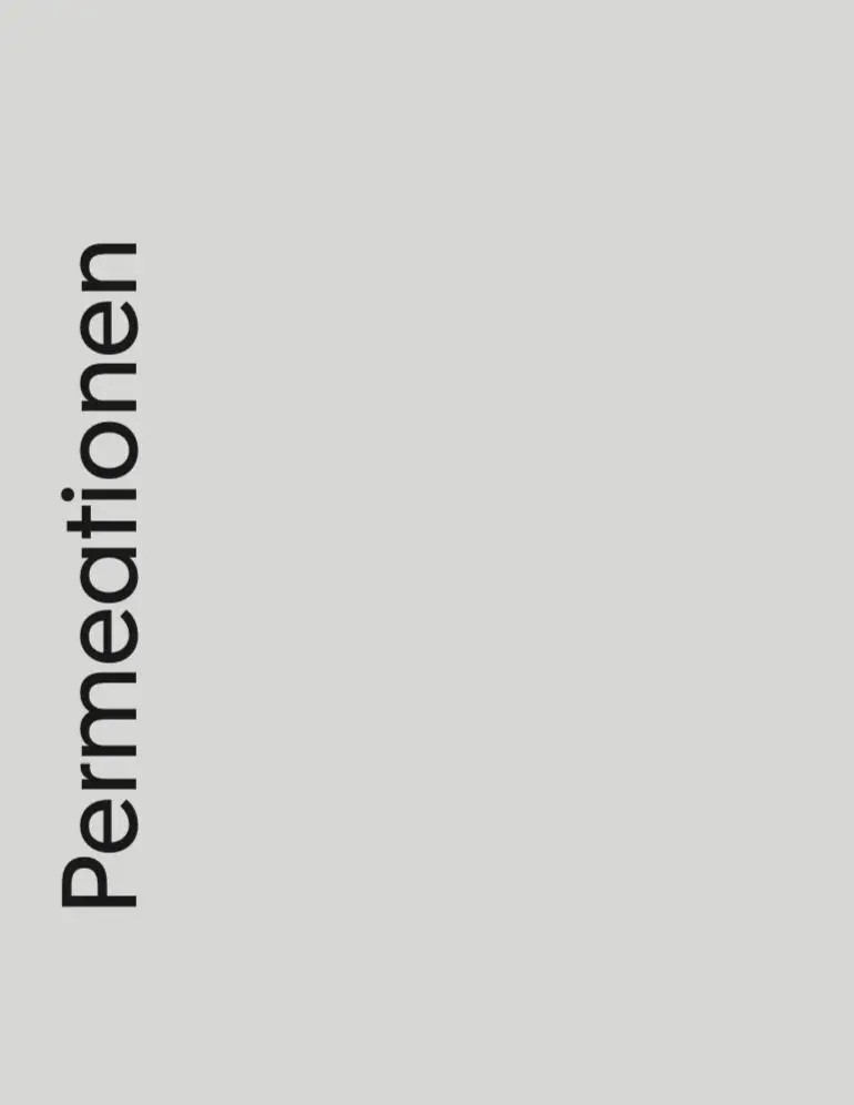 Cover: 9783959056427 | Permeationen | Christoph Brunner (u. a.) | Taschenbuch | 240 S. | 2025