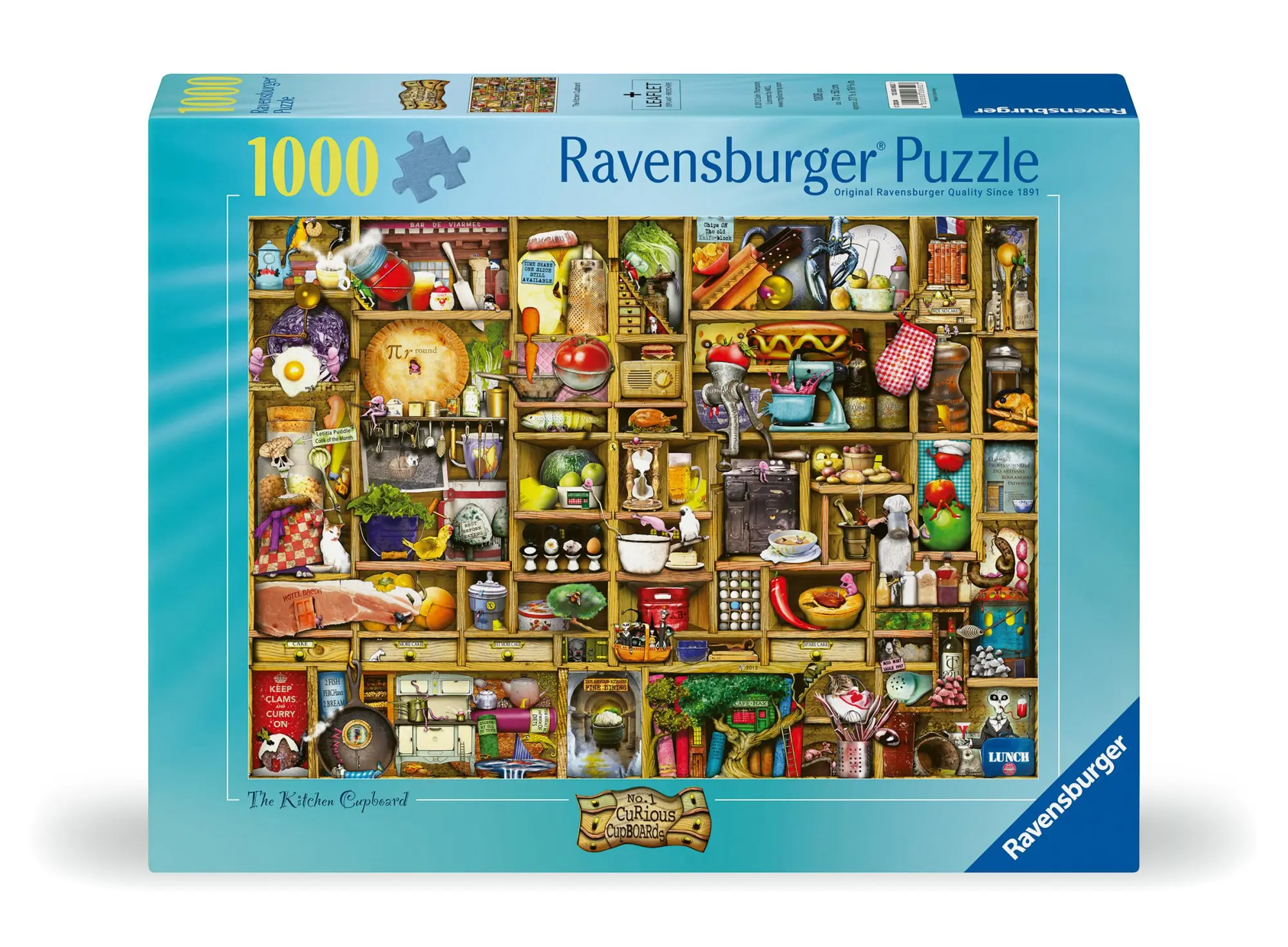 Cover: 4005555006527 | Erwachsenenpuzzle 1000 Teile - Colin Thompson - Kurioses Küchenregal