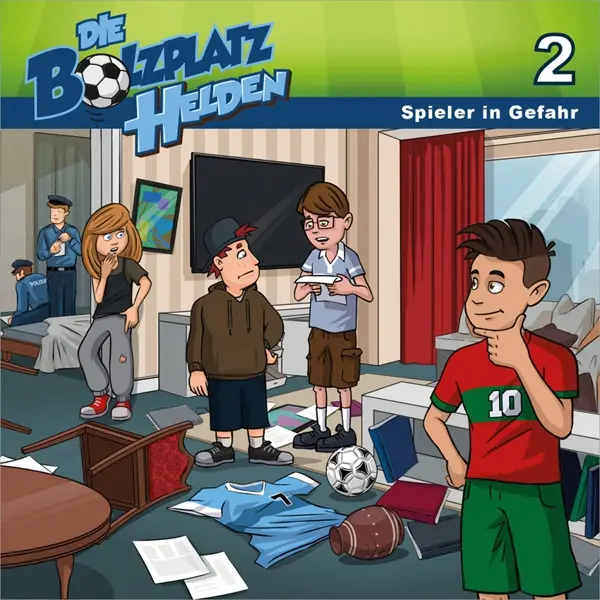 Cover: 4029856406527 | Spieler in Gefahr - Folge 2 | CD, Die Bolzplatzhelden 2 | Mörken | CD