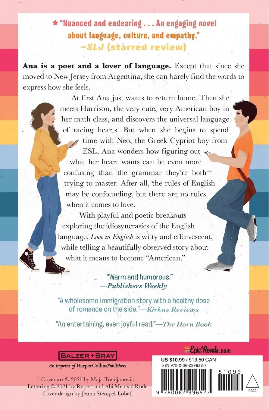 Rückseite: 9780062996527 | Love in English | Maria E. Andreu | Taschenbuch | 336 S. | Englisch