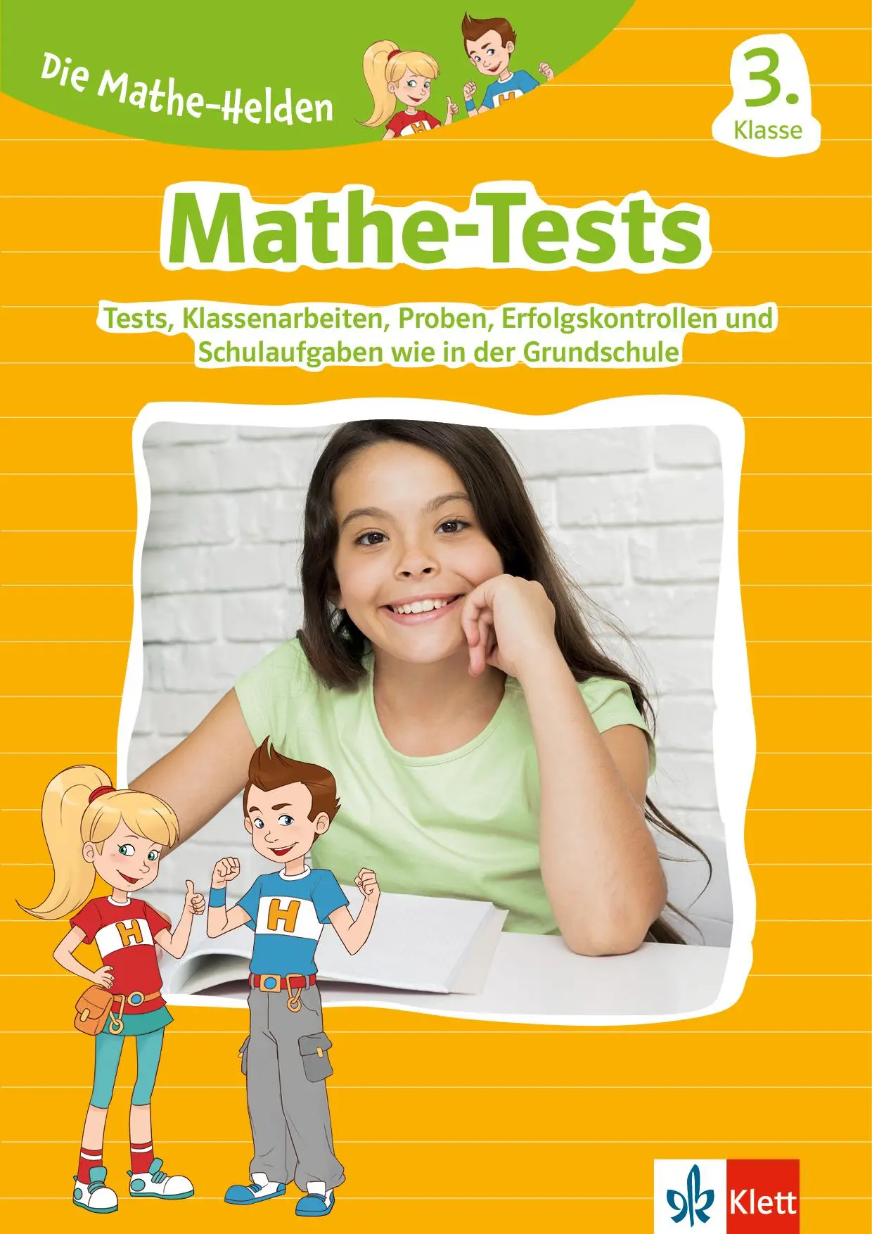 Cover: 9783129496527 | Die Mathe-Helden: Mathe-Tests 3. Klasse | Detlev Heuchert | Broschüre