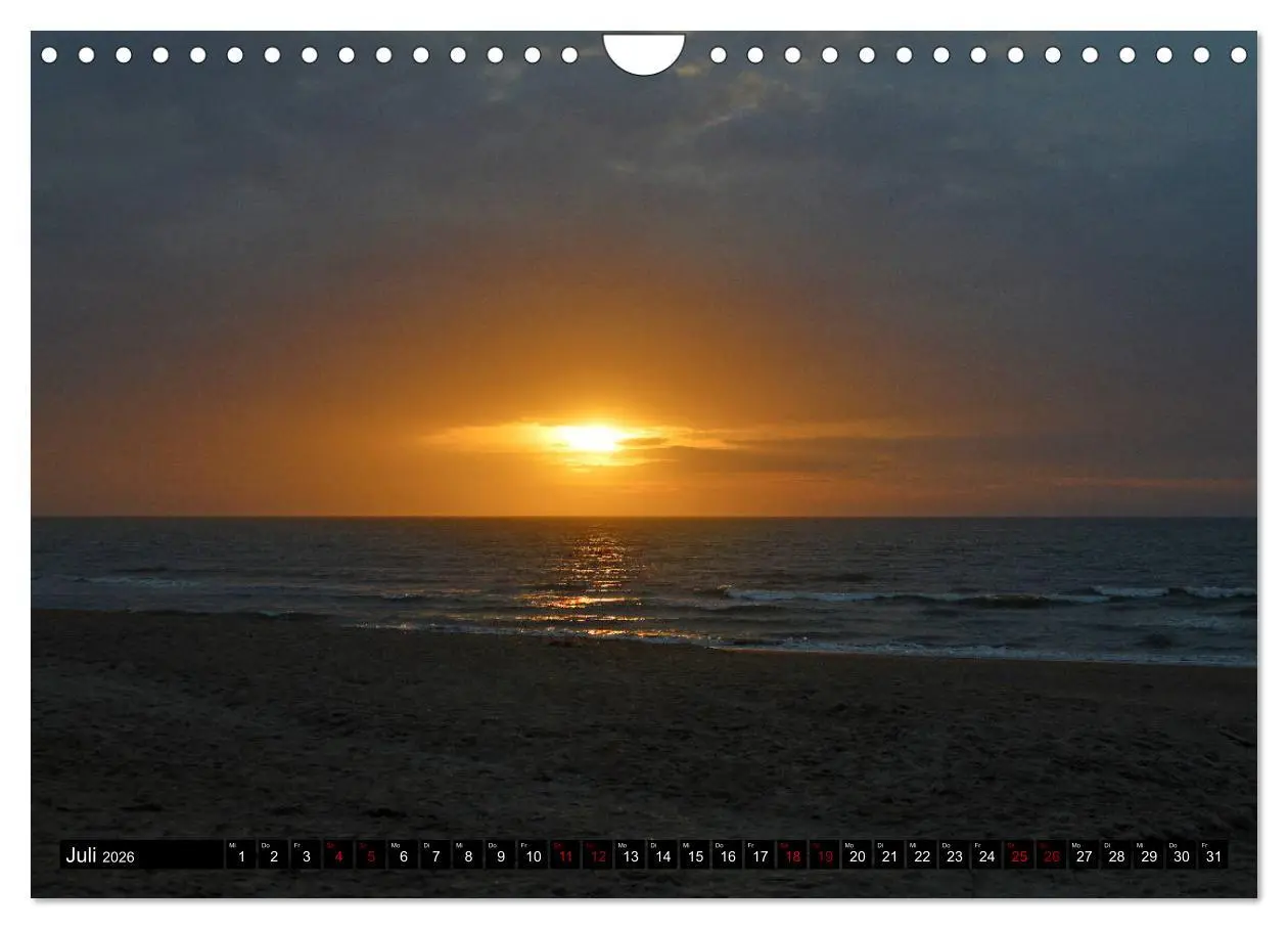 Bild: 9783457876527 | Entlang der Nordseeküste (Wandkalender 2026 DIN A4 quer), CALVENDO...