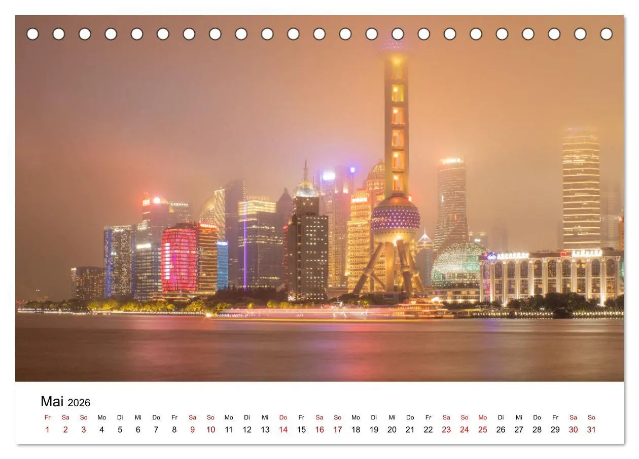 Bild: 9783457486627 | Traumhaftes China (Tischkalender 2026 DIN A5 quer), CALVENDO...