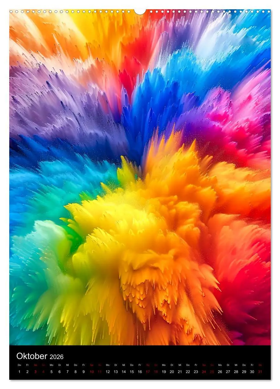 Bild: 9783516266627 | Tanz der Farben - Bunt durch das Jahr (Wandkalender 2026 DIN A2...