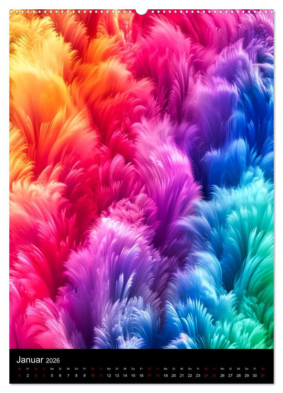 Bild: 9783516266627 | Tanz der Farben - Bunt durch das Jahr (Wandkalender 2026 DIN A2...
