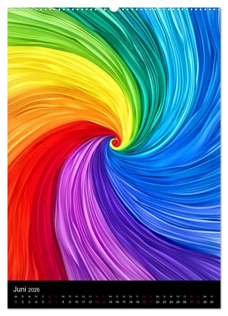 Bild: 9783516266627 | Tanz der Farben - Bunt durch das Jahr (Wandkalender 2026 DIN A2...