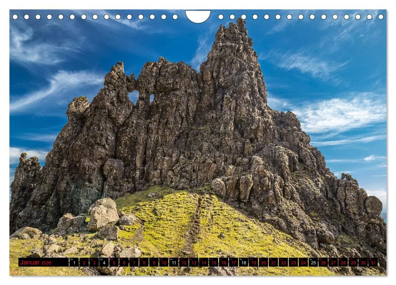 Bild: 9783516646627 | Raue Schönheit - Isle of Skye (Wandkalender 2026 DIN A4 quer),...