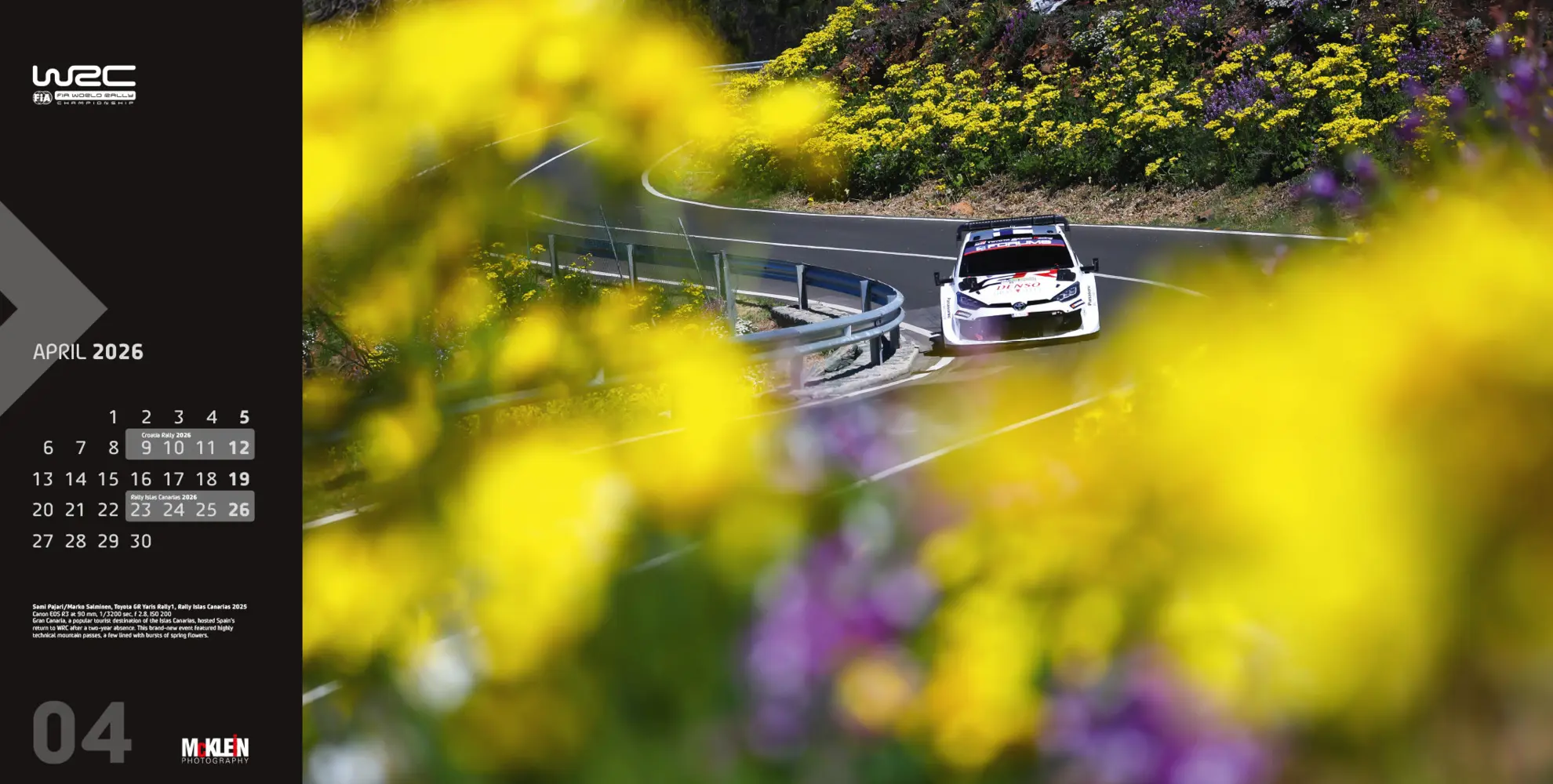 Bild: 9783947156627 | McKlein Rally 2026 - The Wider View | Reinhard Klein | Kalender | 2026