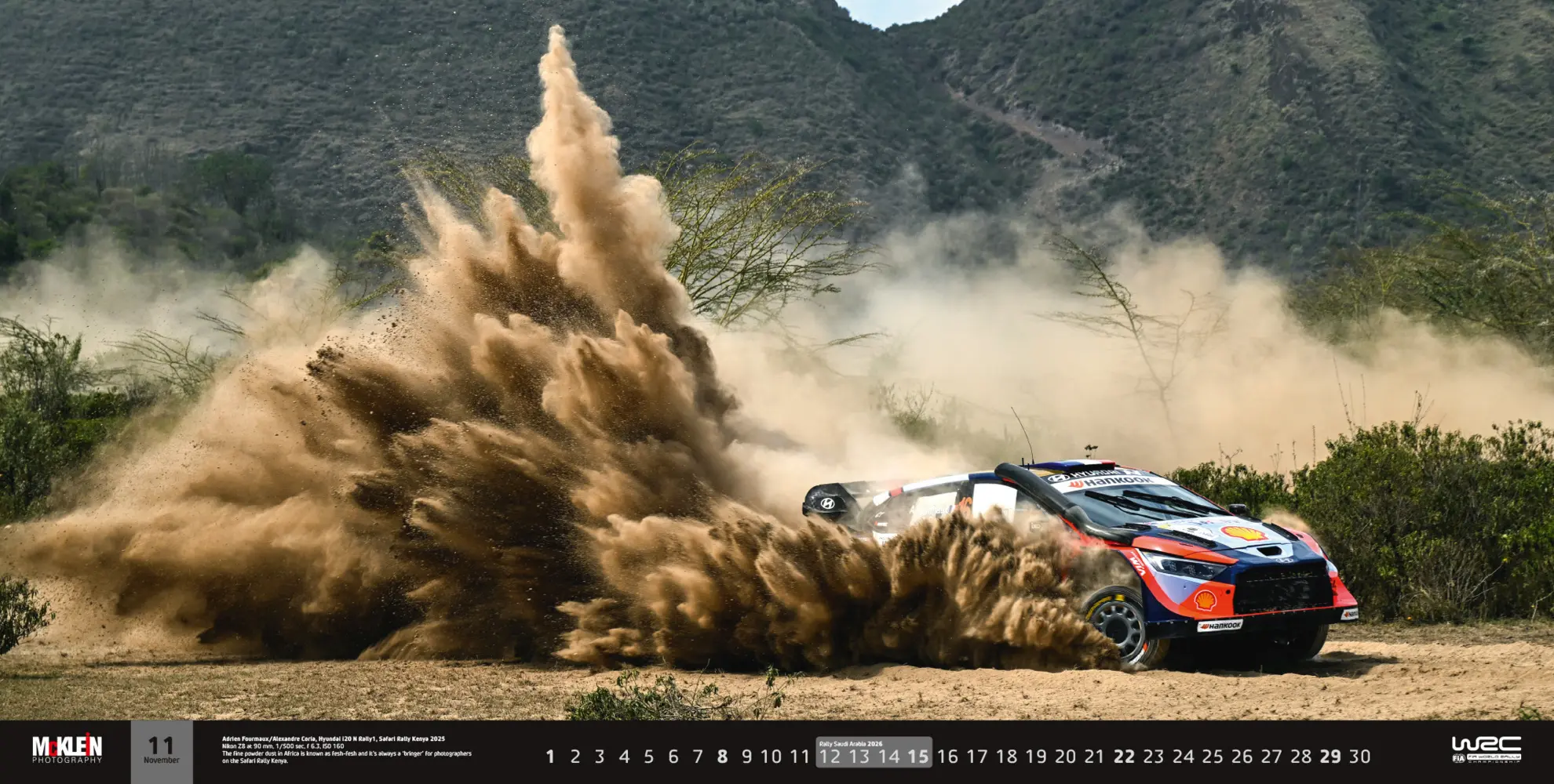 Bild: 9783947156627 | McKlein Rally 2026 - The Wider View | Reinhard Klein | Kalender | 2026
