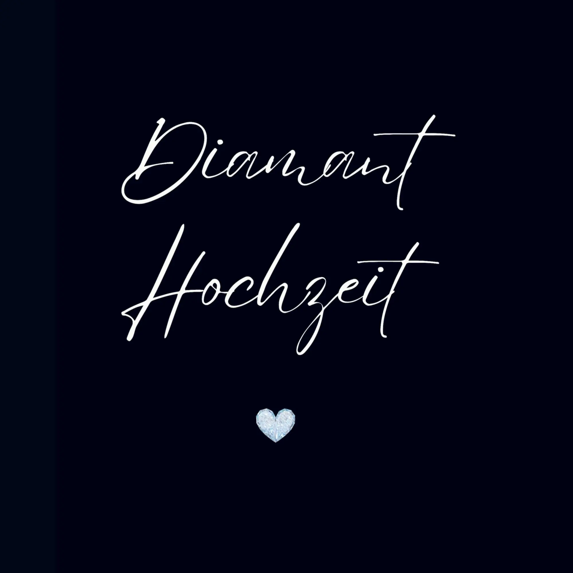 Cover: 9789403706627 | Gästebuch "Diamant Hochzeit"- Premium Gästebuch Blanko | Sara Klein
