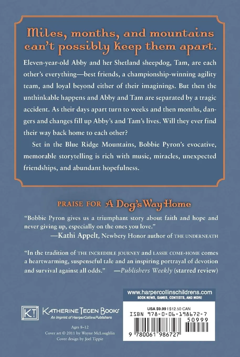 Rückseite: 9780061986727 | Dog's Way Home, A | Bobbie Pyron | Taschenbuch | Englisch | 2024