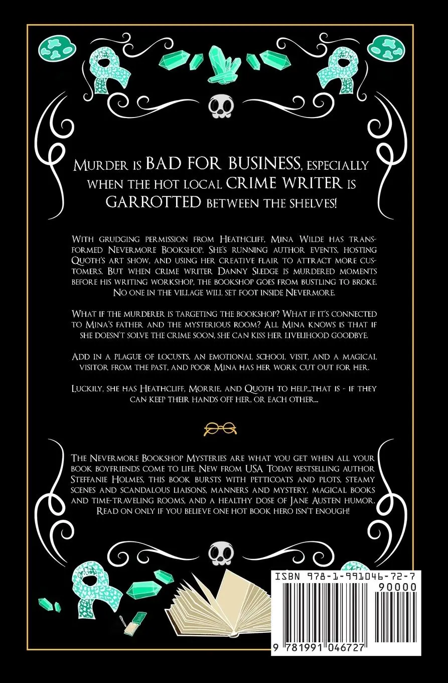 Rückseite: 9781991046727 | Memoirs of a Garroter | Luxe paperback edition | Steffanie Holmes