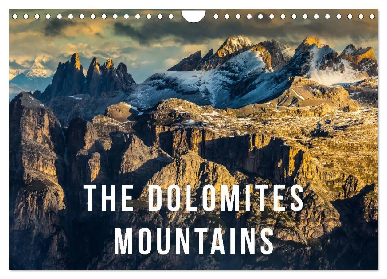 The Dolomites Mountains (Wall Calendar 2026 DIN A4 landscape), CALVENDO 12 Month Wall Calendar