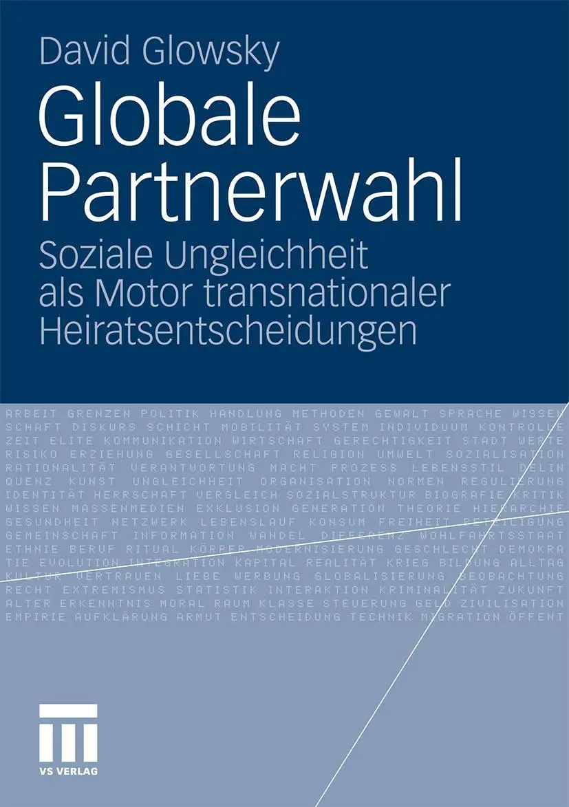Cover: 9783531176727 | Globale Partnerwahl | David Glowsky | Taschenbuch | 246 S. | Deutsch