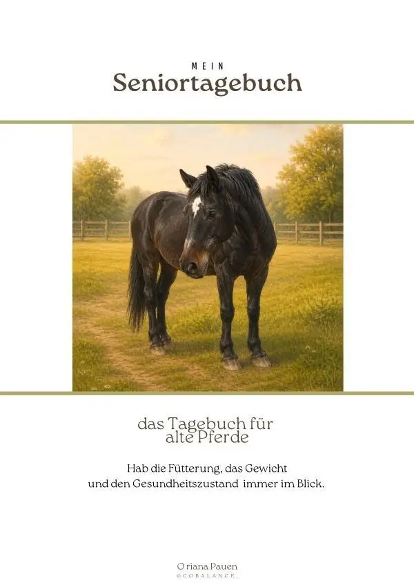 Cover: 9783565526727 | mein Seniortagebuch | das Tagebuch für alte Pferde.DE | Oriana Pauen
