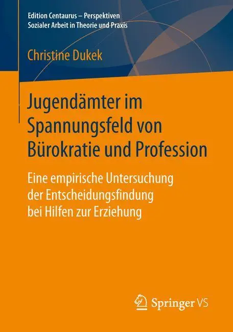Cover: 9783658136727 | Jugendämter im Spannungsfeld von Bürokratie und Profession | Dukek