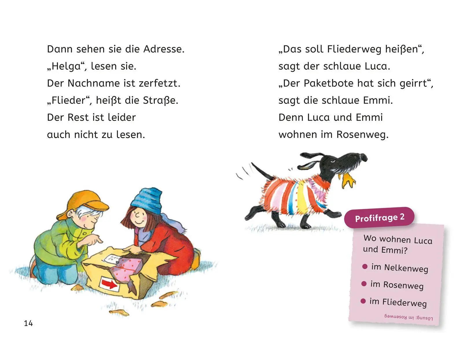 Bild: 9783737336727 | Leseprofis - Das schönste Weihnachtsgeschenk der Welt, 1. Klasse