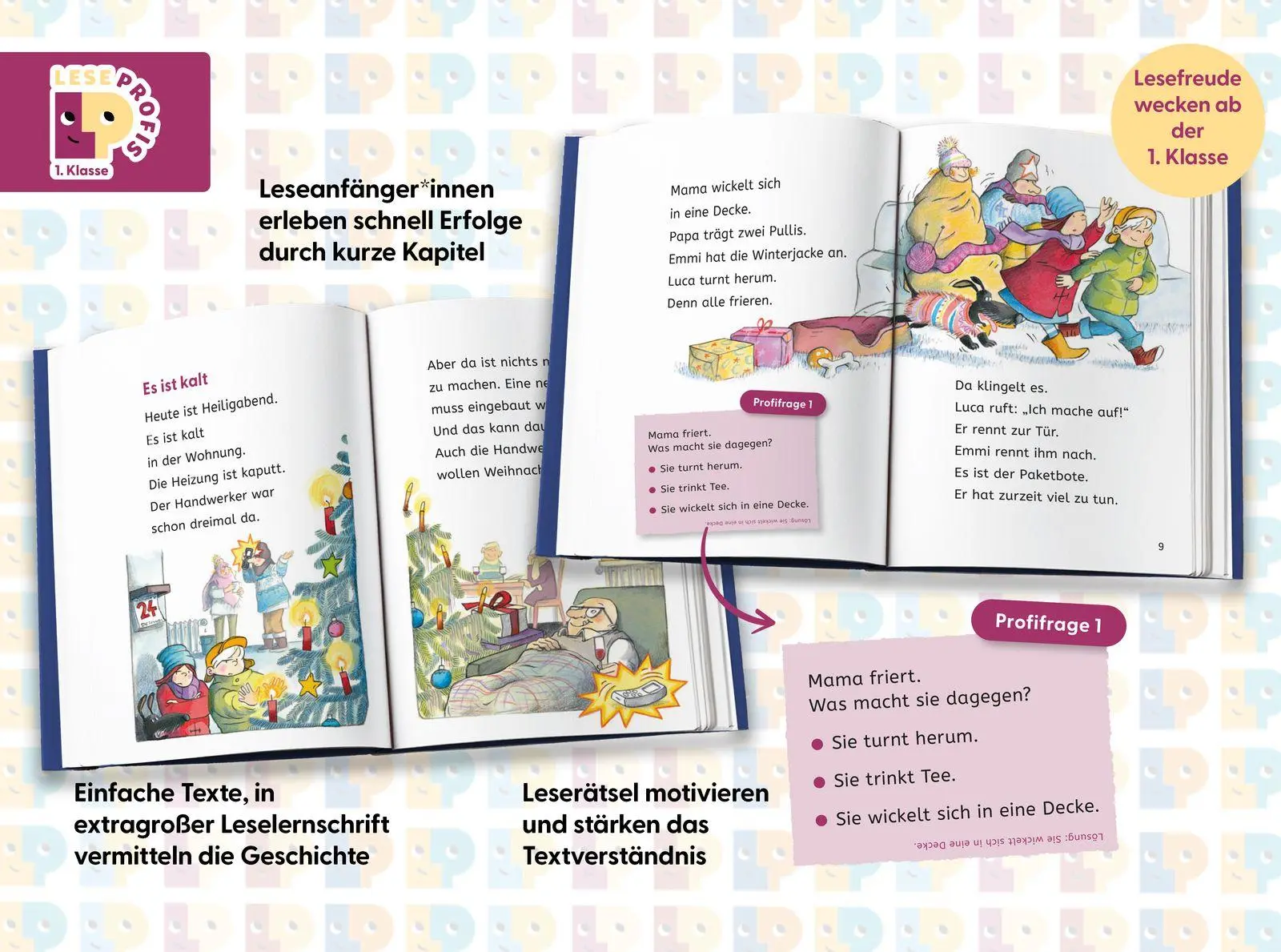 Bild: 9783737336727 | Leseprofis - Das schönste Weihnachtsgeschenk der Welt, 1. Klasse