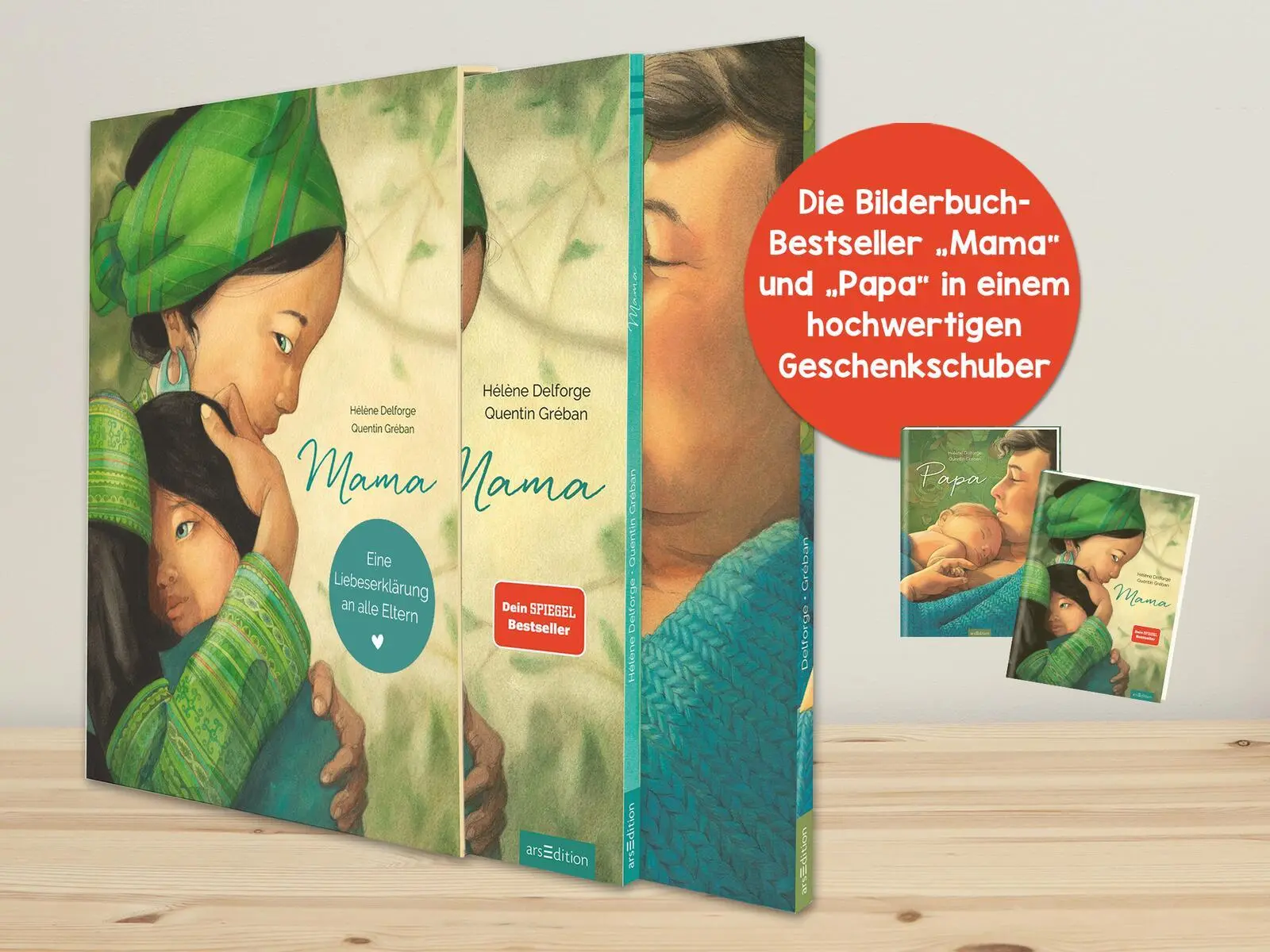 Bild: 9783845866727 | Geschenk-Schuber MAMA &amp; PAPA | Eine Liebeserklärung an alle Eltern