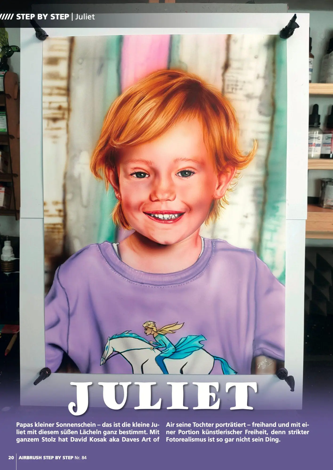 Bild: 9783941656727 | Airbrush Step by Step 84 | Bitte lächeln! | David Kosak (u. a.) | Buch