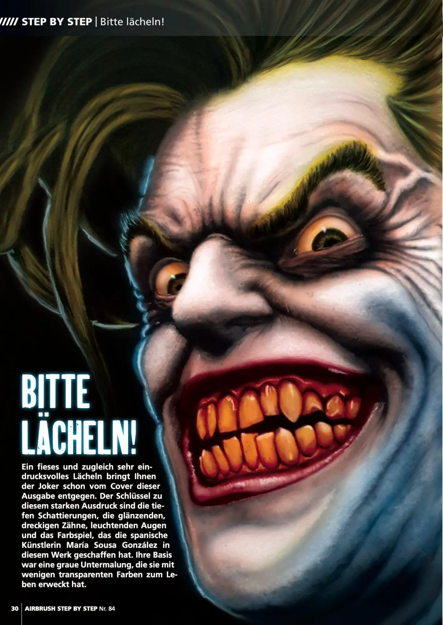 Bild: 9783941656727 | Airbrush Step by Step 84 | Bitte lächeln! | David Kosak (u. a.) | Buch