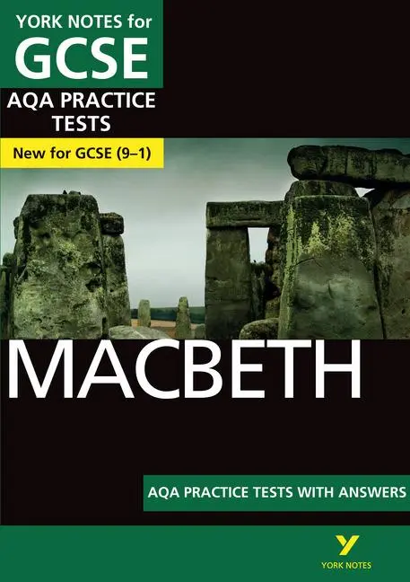 Cover: 9781292236827 | Macbeth AQA Practice Tests York Notes GCSE - for 2025, 2026 exams
