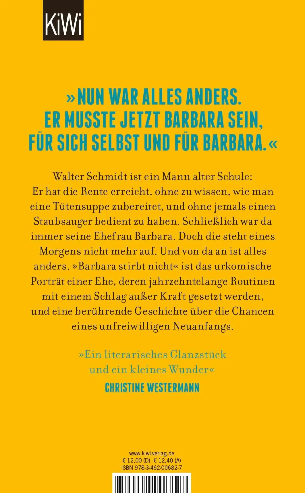 Rückseite: 9783462006827 | Barbara stirbt nicht | Roman | Alina Bronsky | Buch | 263 S. | Deutsch