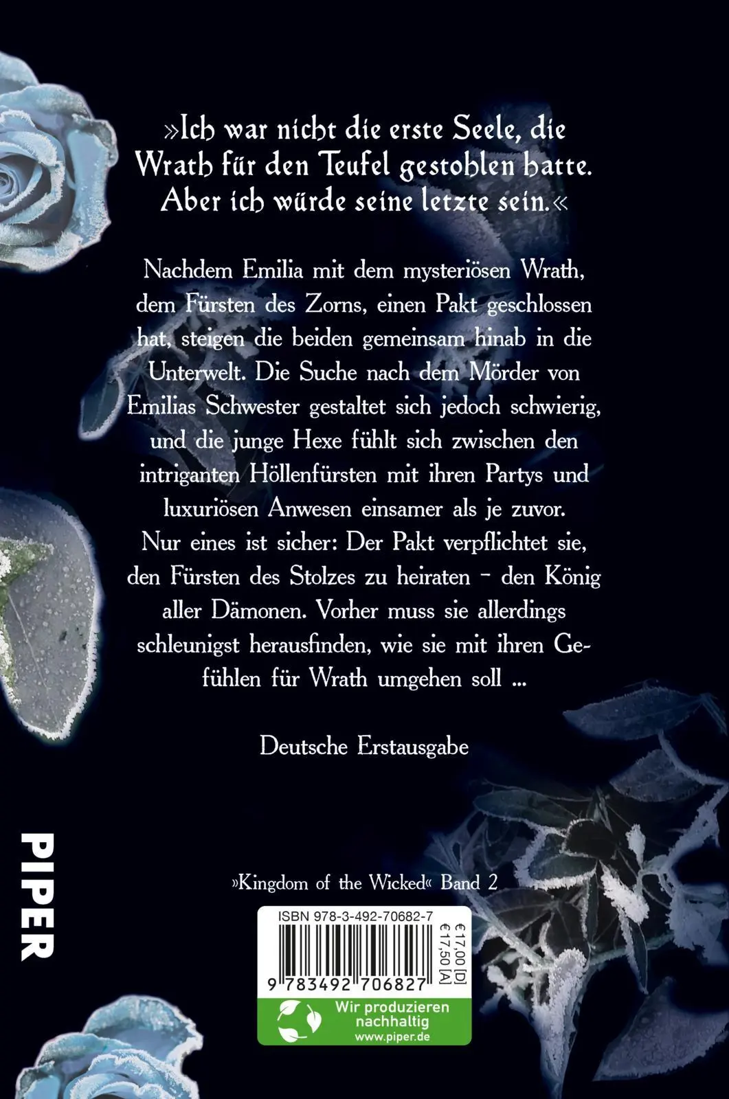 Rückseite: 9783492706827 | Kingdom of the Wicked - Die Königin der Hölle | Kerri Maniscalco